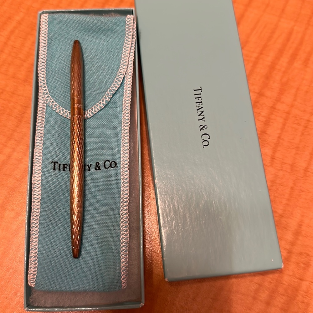 Tiffany sterling silver pen